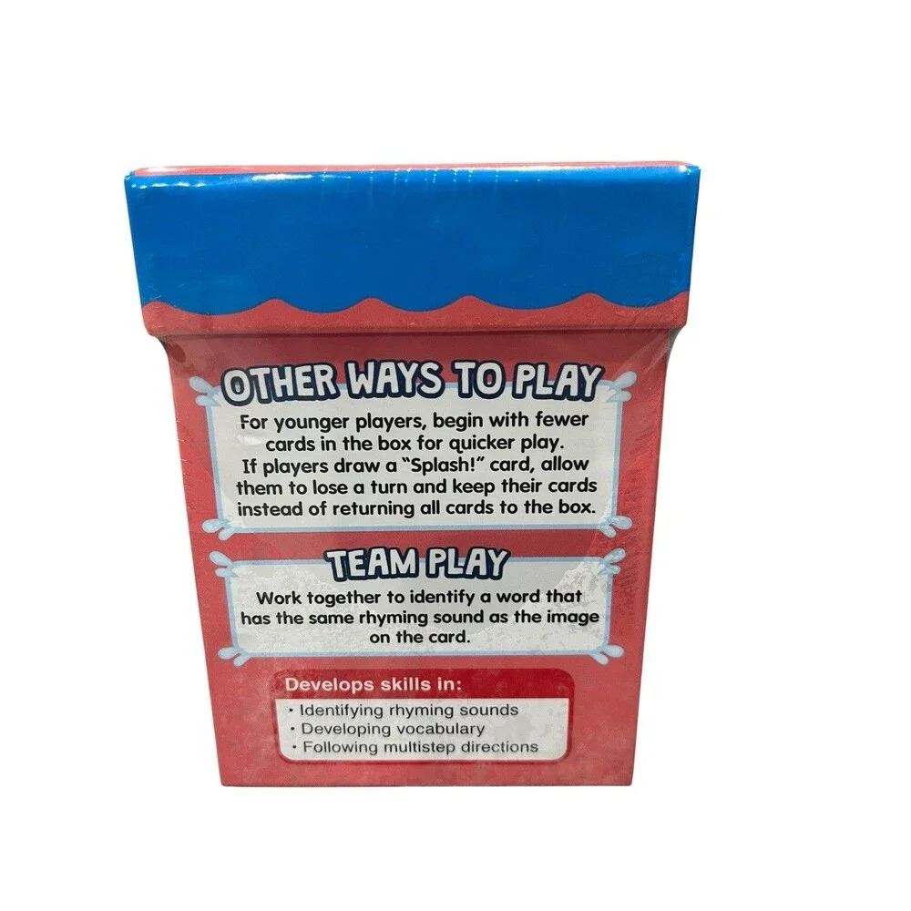 Sealed Lakeshore Splash Rhyming Game Sight-Words K-1 Reading Educational Kids
